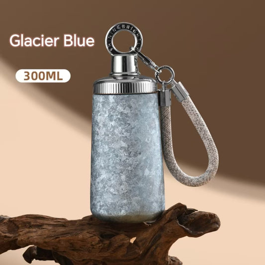 Premium Light-Luxury Pure Titanium Thermos - Antimicrobial Titanium Cup, Gift Box Set for Specialty Coffee & Tea Ware