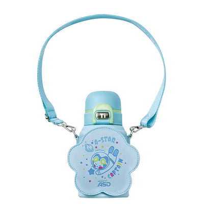 ASD Tixiang Kids Bottle, 620mL Capacity, Pink & Blue Options, Sippy Cup with Carry Sleeve, Thermal Flask.