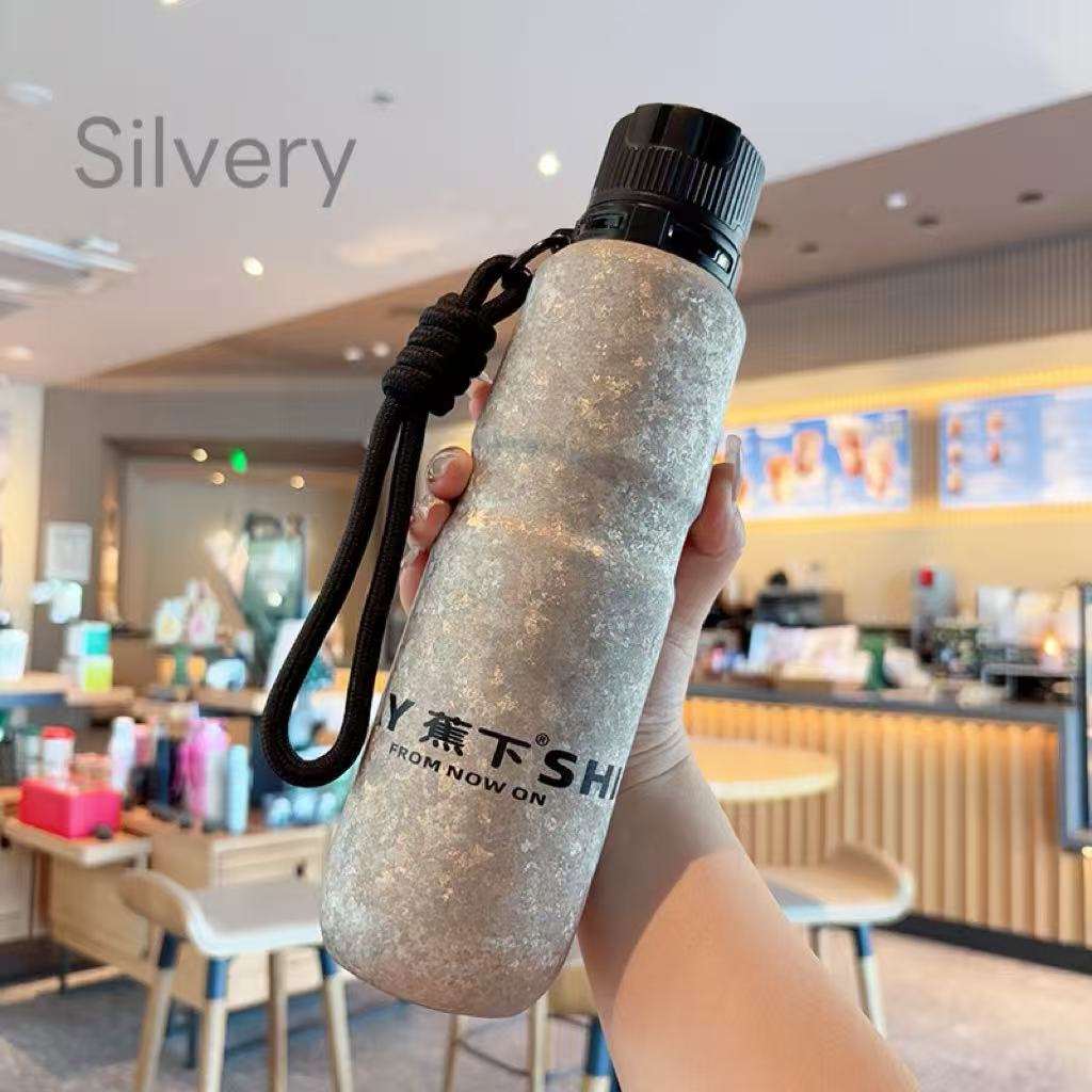 Sport pure titanium insulated cup men and women high-appearance portable quick boiling water kettle tea water separation car titanium cup