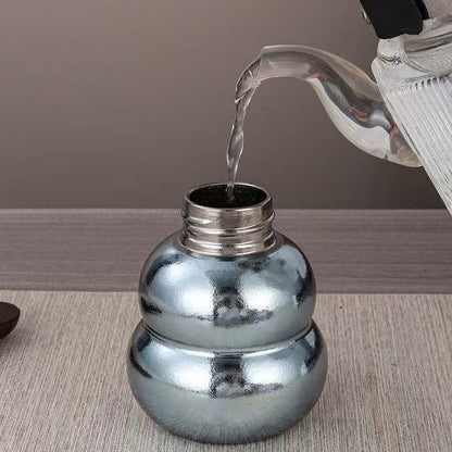 Gourd titanium cup pure titanium insulated cup new model small and portable girl student children's water cup